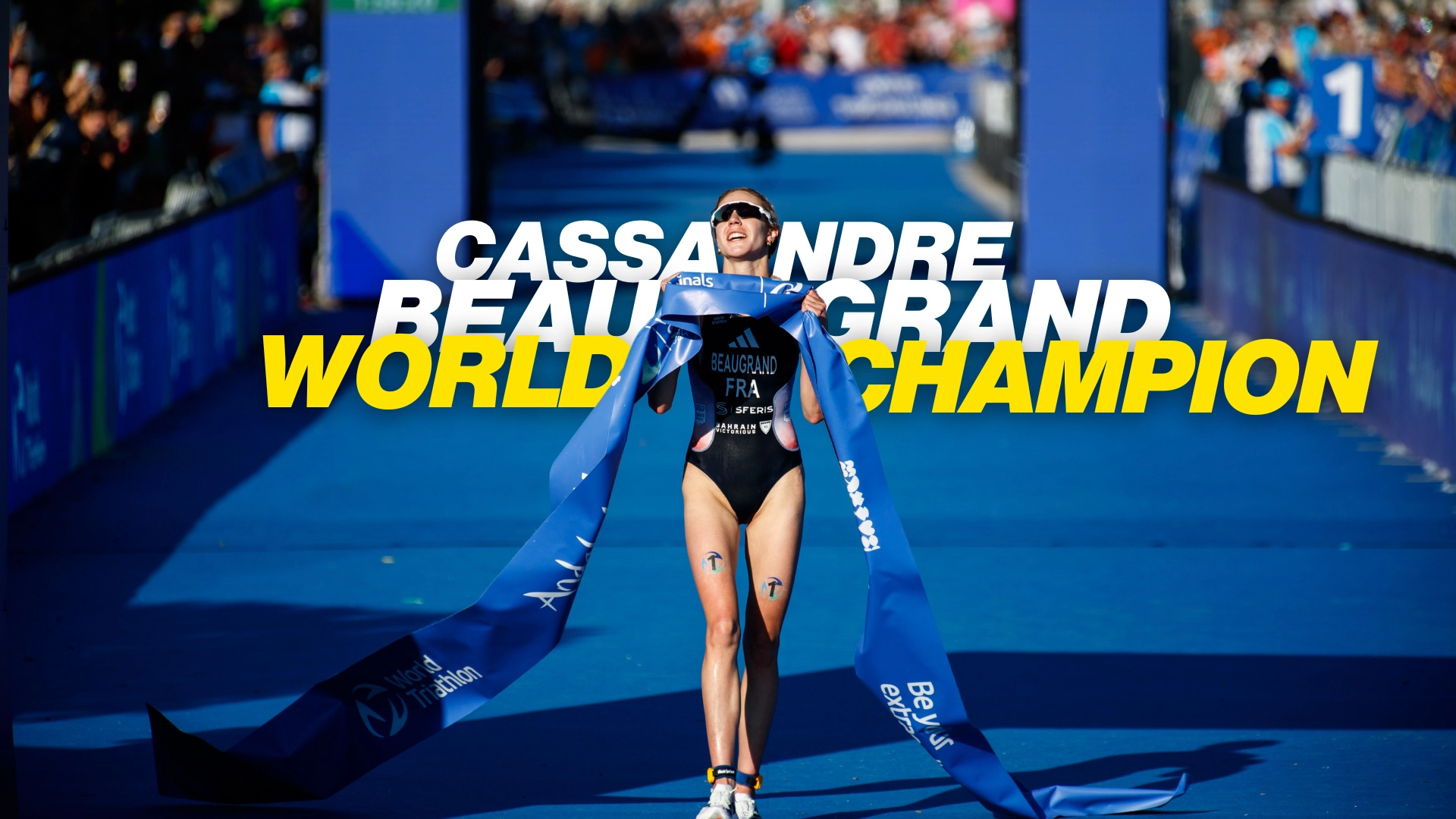Cassandre Beaugrand sur le toit du monde