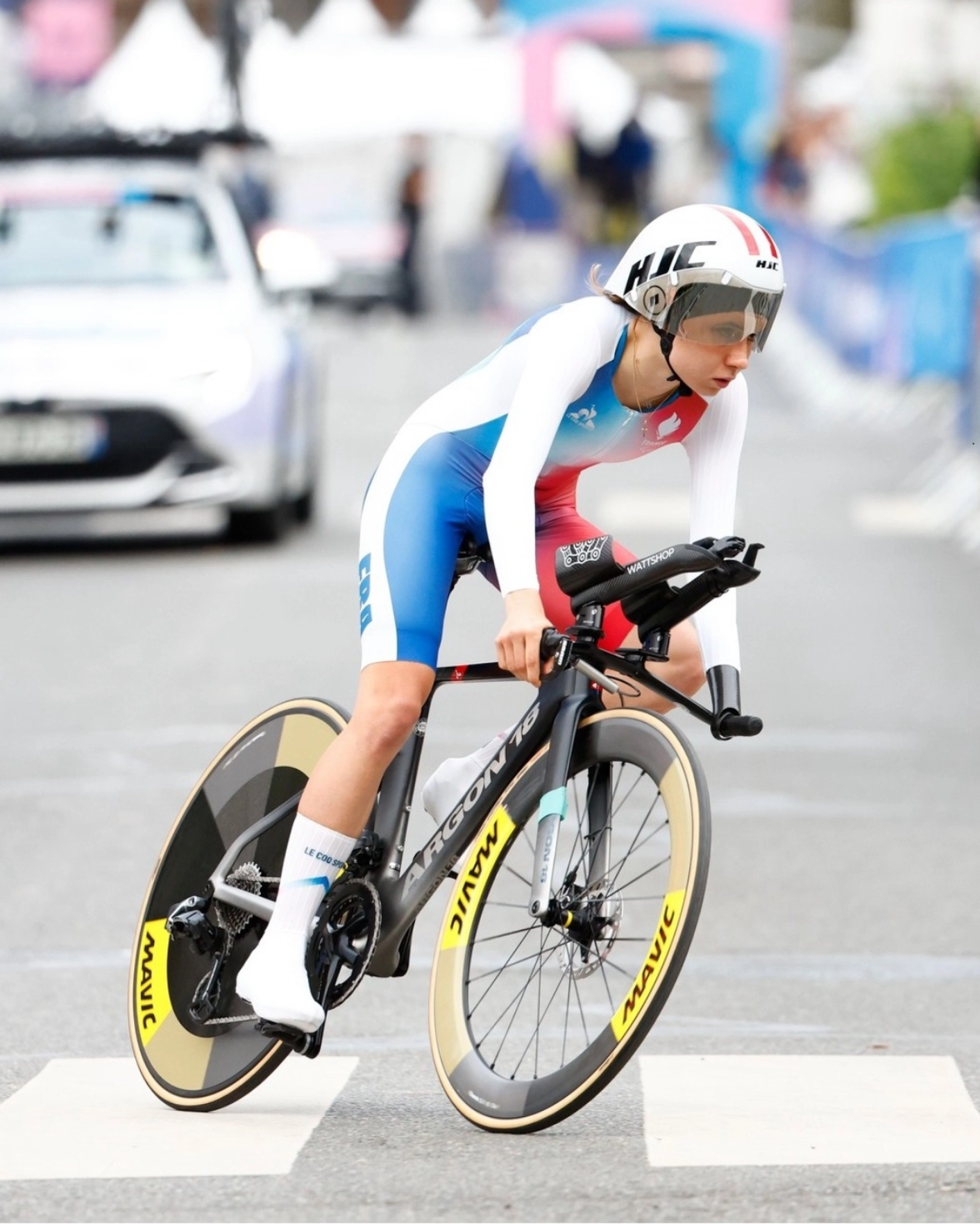 Heïdi Gaugain en Argent aux Jeux Paralympiques de Paris 2024 avec des roues Mavic