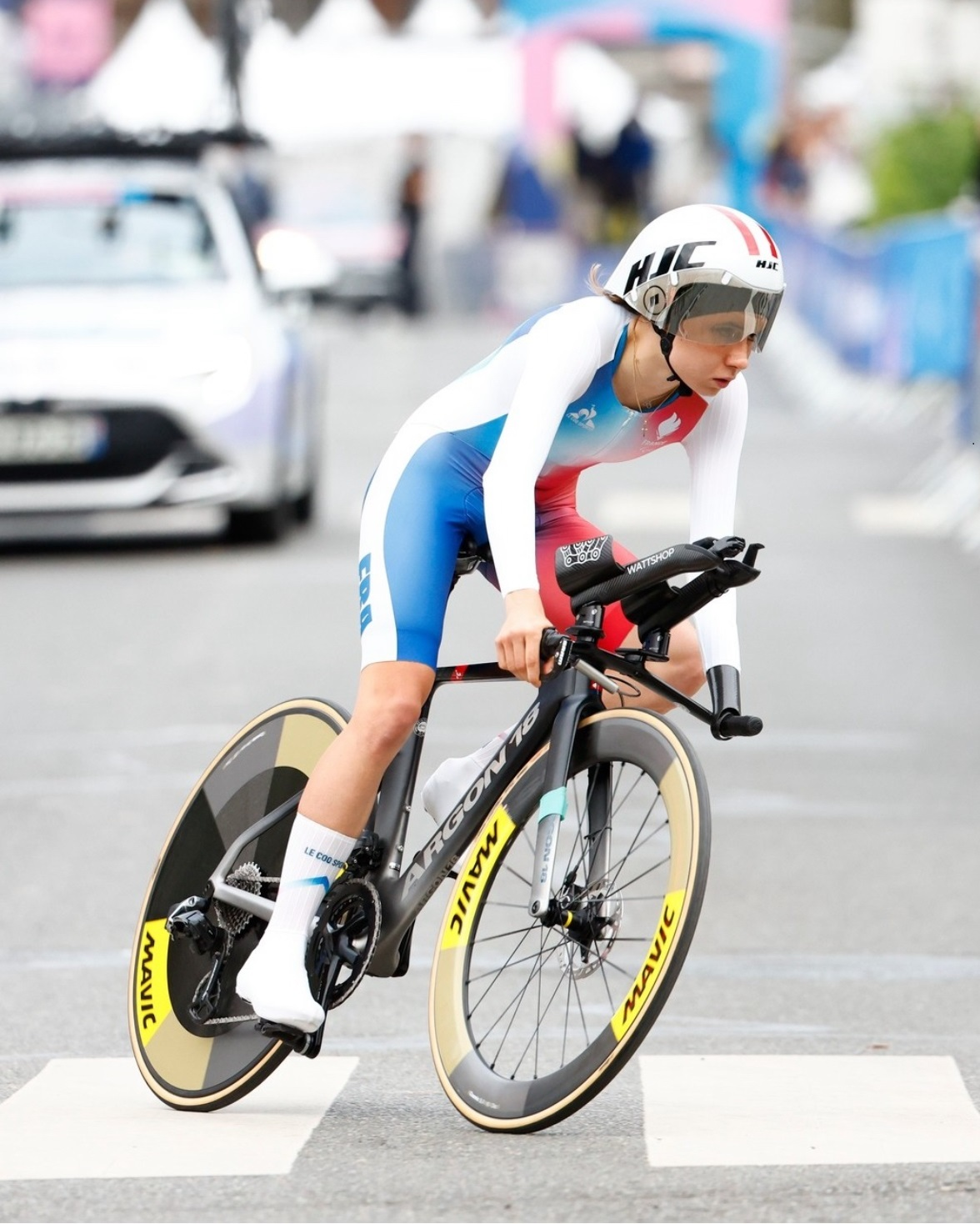 Heïdi Gaugain en Argent aux Jeux Paralympiques de Paris 2024 avec des roues Mavic Heïdi Gaugain en Argent aux Jeux Paralympiques de Paris 2024 avec des roues Mavic