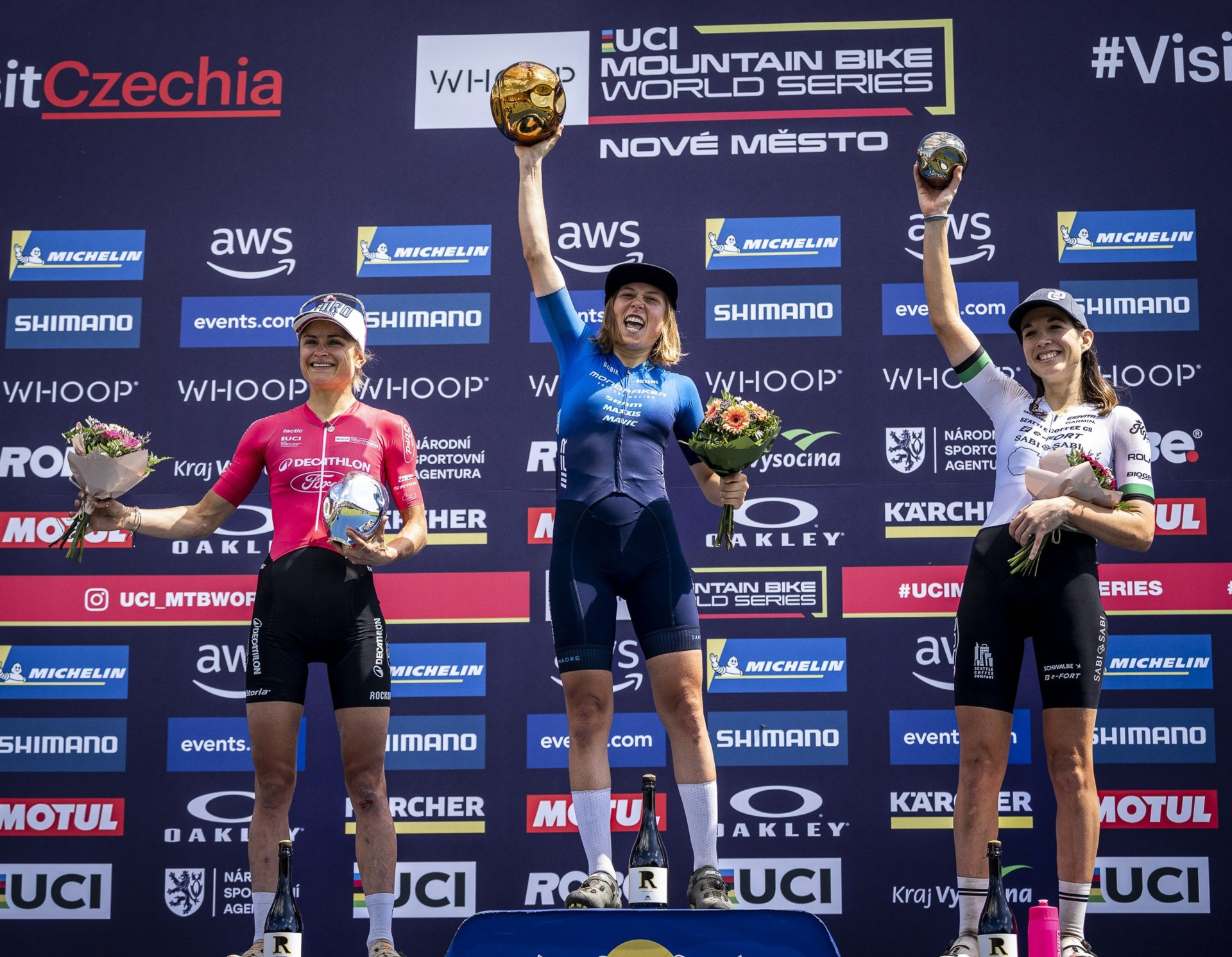 Victoire de Mona Mitterwallner - Mondraker avec les Crossmax SL Ultimate