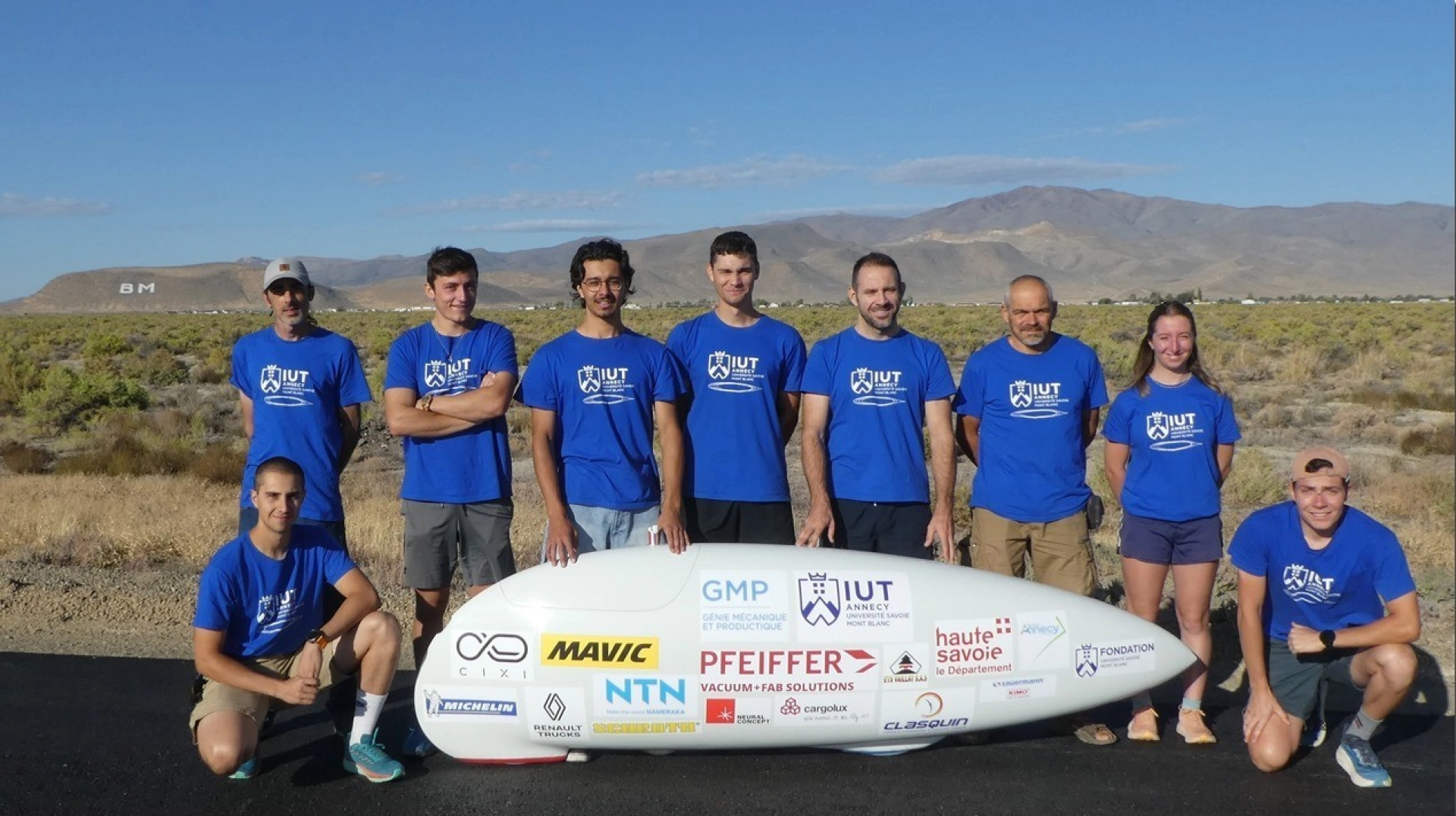L'IUT d'Annecy champion du monde 2025 de vitesse à propulsion humaine