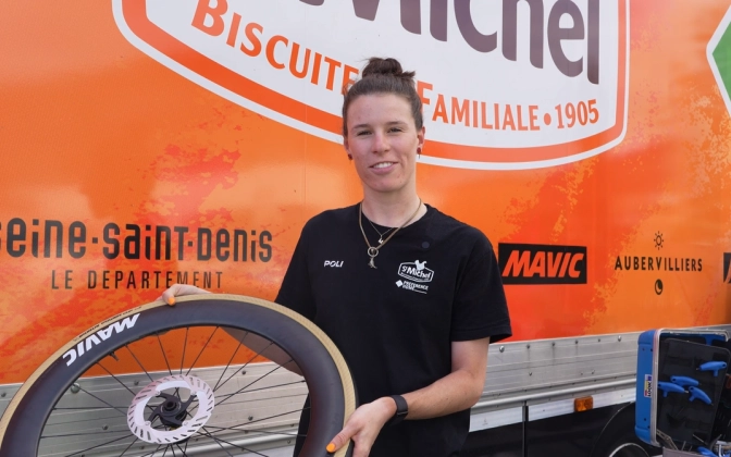 St Michel - Home Preference - Auber93, leur roues pour le Tour de France femmes avec Zwift. St Michel - Home Preference - Auber93, leur roues pour le Tour de France femmes avec Zwift.