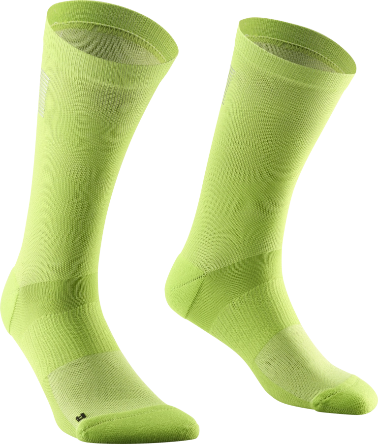HI-VIS HIGH SOCKS U-LIME 3942