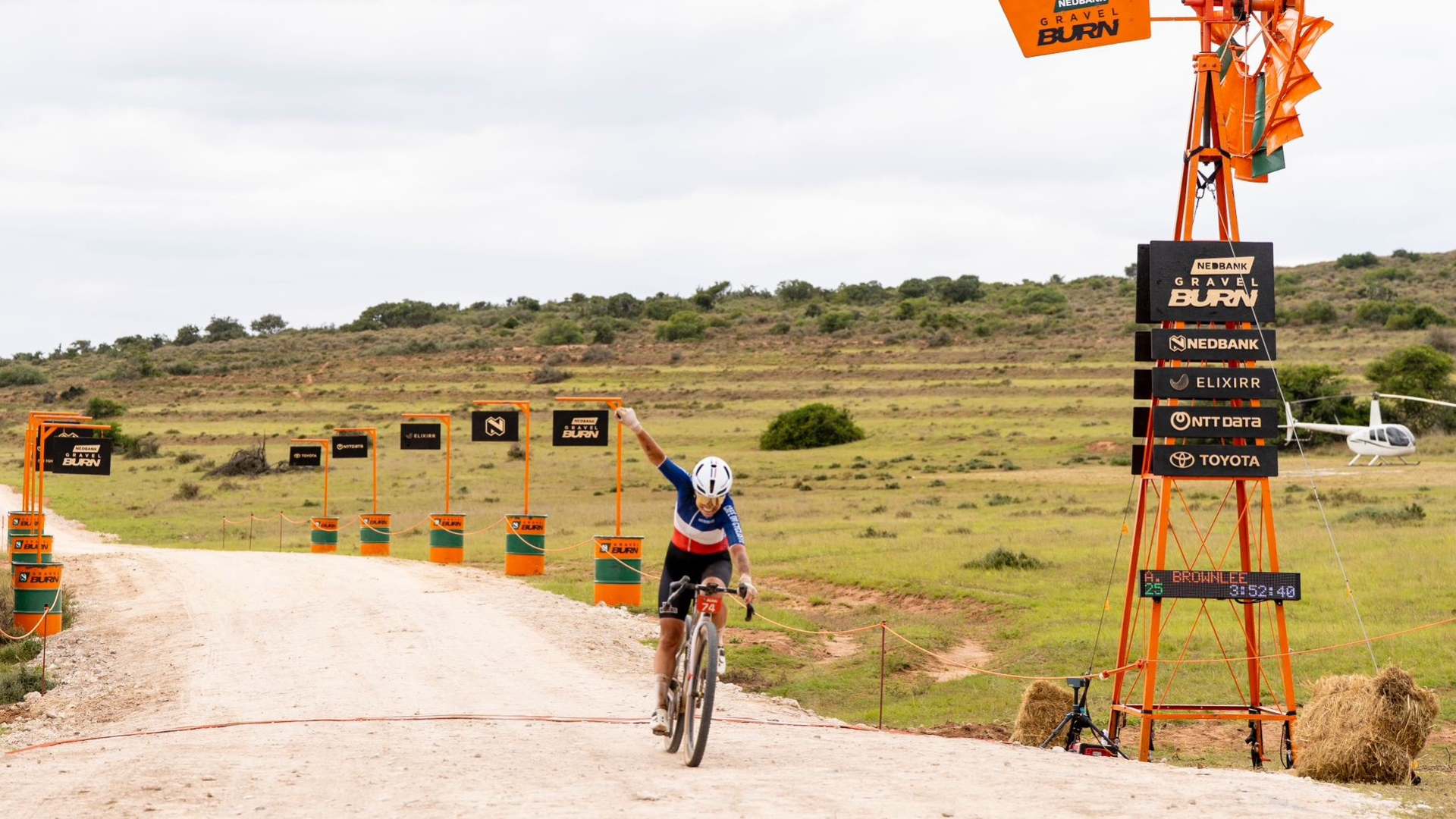 Axelle Dubau-Prevot wins the Nedbank Gravel Burn!