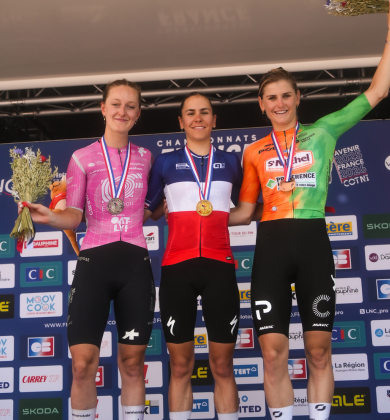Émilie Morier en bronze  aux Championnats de France Route 2026
