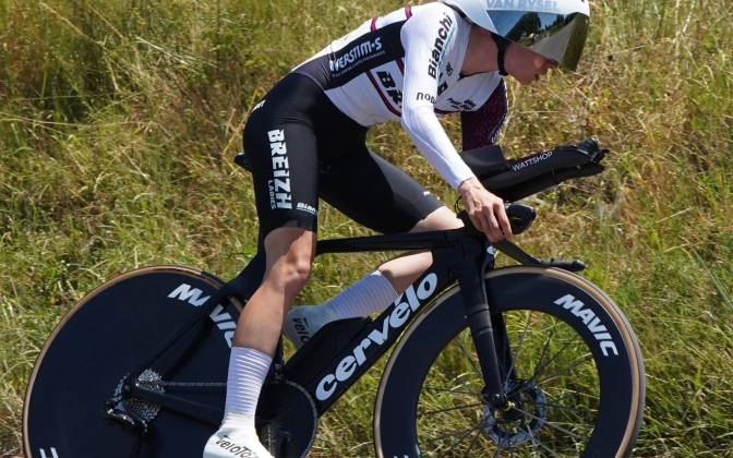 Heïdi Gaugain is the French amateur time trial runner-up!